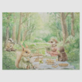 春ピクニックデカッページティッシュペーパー 薄葉紙 (正面)