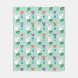 春ピクニックブランケット フリースブランケット