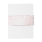 春ピンクウォーターカラーフローラ結婚ズコレクション 招待状ベリーバンド (裏面例)