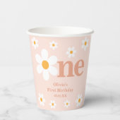 春ピンクデイジー1歳 紙コップ (裏面)