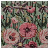 春ピンク織物 ファブリック (クローズアップ)