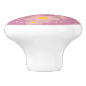 春ピンク セラミックノブ (側面)