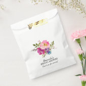 春ピンク&パープルフローラシャワー優先バッグ フェイバーバッグ (封をした状態)