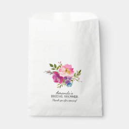 春ピンク&パープルフローラシャワー優先バッグ フェイバーバッグ