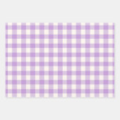 春ピンク&パープルフローラ ラッピングペーパーシート (正面3)