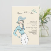 春ファッションショー 招待状 (スタンド正面)