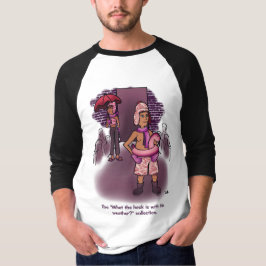 春ファッションメンズラグランド Tシャツ