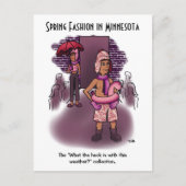 春ファッション ポストカード (正面)