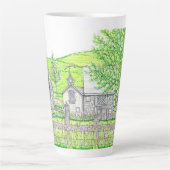 春ファームラテマグ カフェラテマグ (正面)