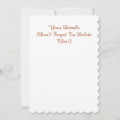 春フィールド 招待状 (裏面)