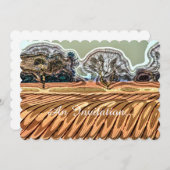 春フィールド 招待状 (正面/裏面)