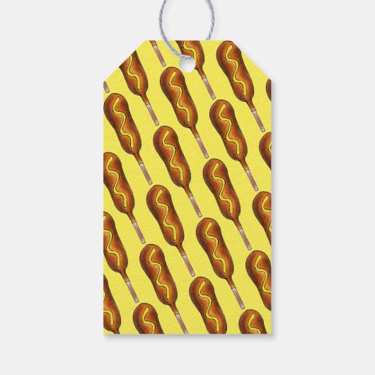 春フェアカーニバルフェスティバルコーンドッグコーンドッグ ギフトタグ (裏面)