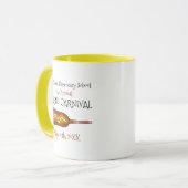 春フェアカーニバルフェスティバルコーンドッグコーンドッグ マグカップ (正面左)