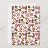 春フェアカーニバルフェスティバルピンクコットンキャンディ 招待状 (裏面)