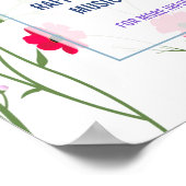 春フェスティバルフライヤー春休みポスター ポスター (角)