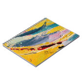 春フェスティバル。数々の色のテクス絵画チャアブ ノートブック (左側)