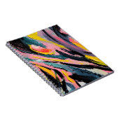 春フェスティバル。数々の色のテクス絵画チャアブ ノートブック (右側)