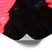 春フェスティバル。数々の色のテクス絵画チャアブ ポスター (角)