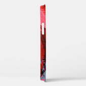 春フェスティバル。色数々の付きテ絵画クスチャアブ Case-Mate iPhoneケース (裏面 / 右)