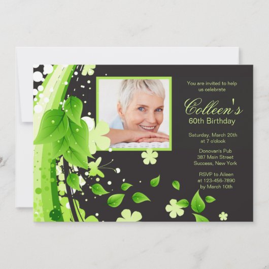 春フォト招待状 招待状 (正面)