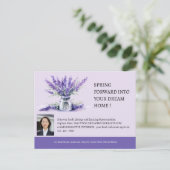 春フォワード実在エテートマーケティング ポストカード (スタンド正面)