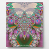 春フクロウ フォトプラーク (正面)