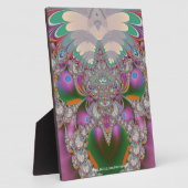 春フクロウ フォトプラーク (側面)