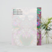 春フクロウ レターヘッド (スタンド正面)