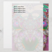 春フクロウ レターヘッド (正面/裏面)