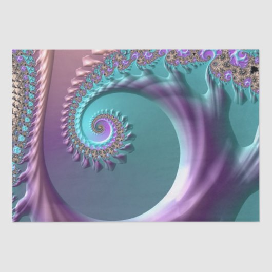 春フラクタルティッシュペーパー 薄葉紙 (正面)