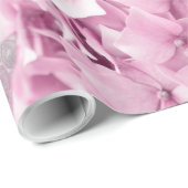 春フラワーアジダニアパステルコラージュ ラッピングペーパー (ロールコーナー)