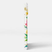 春フラワーイシム引用文 iPhoneケース (右側面)