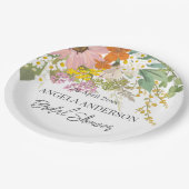 春フラワーガーデンブライダルシャワー紙 ペーパープレート (アングル)