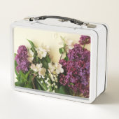 春フラワーステンレス製弁当箱 メタルランチボックス (裏面)