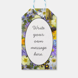 春フラワースマッシュ ギフトタグ