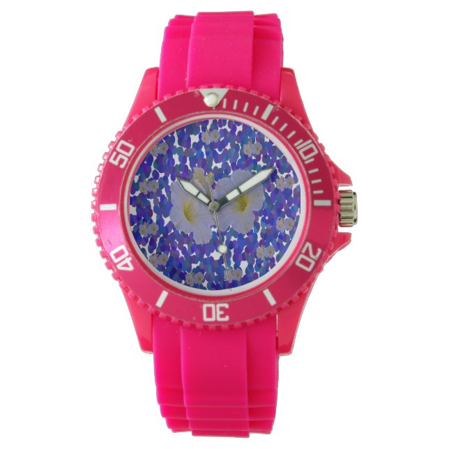 春フラワーズレディースウォッチ 腕時計 (正面)