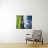 春フラワーフィールドの下マウンテンカーン タペストリー (インサイチュ(横))