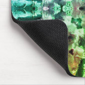 春フラワーフラワーズ抽象芸術フローラアート マウスパッド (コーナー)