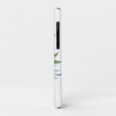 春フラワーブーケ | カスタム文字ラゲッジタグ Case-Mate iPhoneケース (裏面/左)