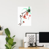 春フラワー秋 ポスター (ホームオフィス)