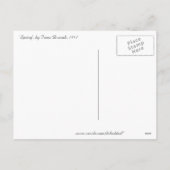 '春'フランツ・ドヴォラック・イースター シーズンポストカード (裏面)