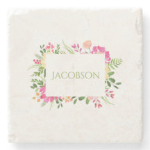 春フレーム – カスタムストーンコースター