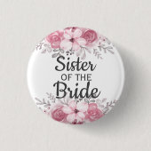春フローラのシスター花嫁ボタン 缶バッジ (正面)