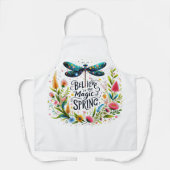 春フローラの魔法 エプロン (正面)