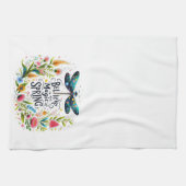 春フローラの魔法 キッチンタオル (横)