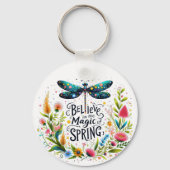 春フローラの魔法 キーホルダー (正面)