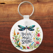 春フローラの魔法 キーホルダー (正面)
