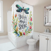春フローラの魔法 シャワーカーテン (インサイチュ)