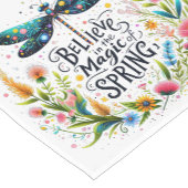 春フローラの魔法 ショートテーブルランナー (コーナー)