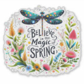 春フローラの魔法 シール (正面)